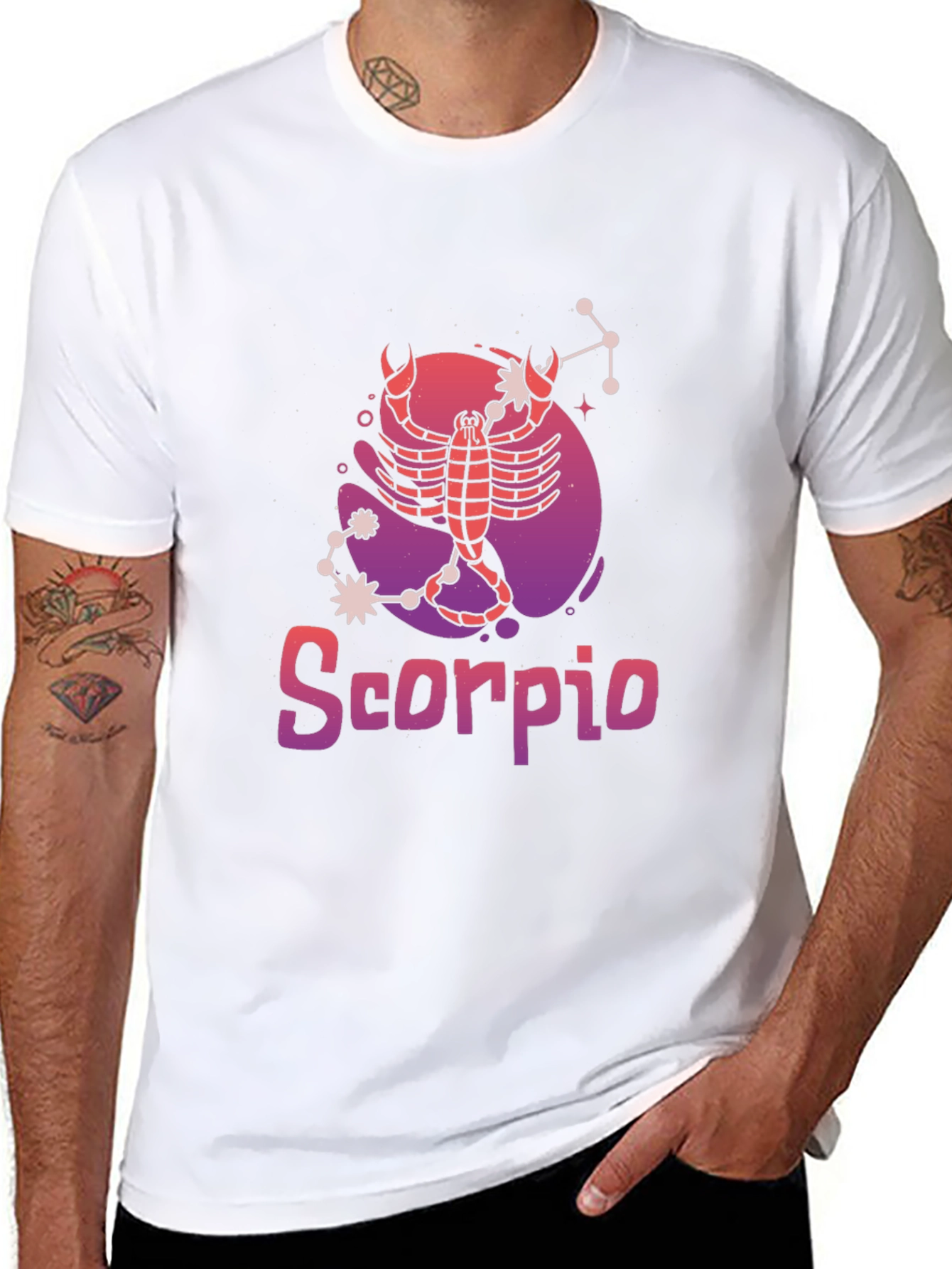 Scorpio Zodiac Black T-Shirt