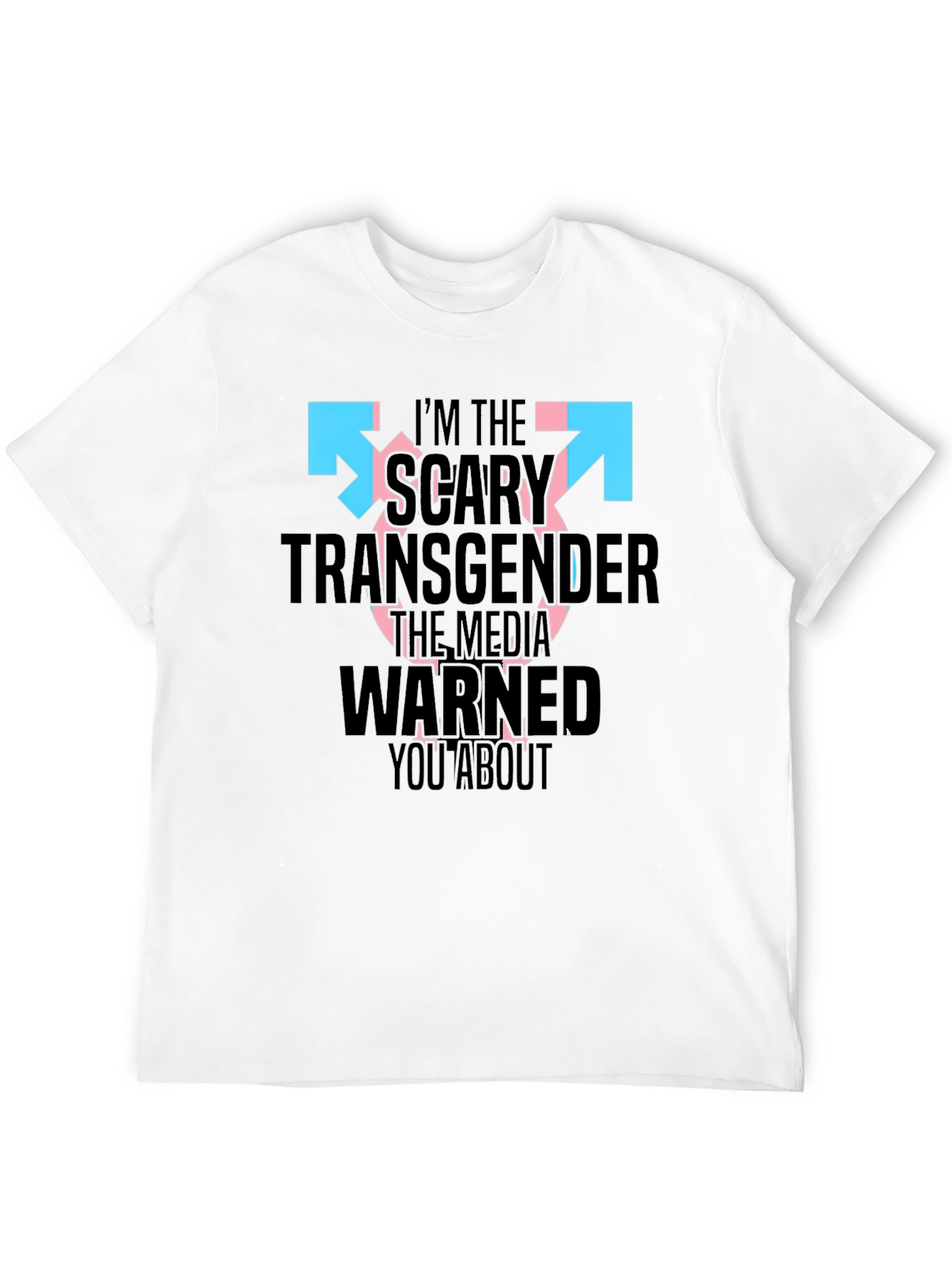 Scary Transgender Tee - Bold Statement Shirt