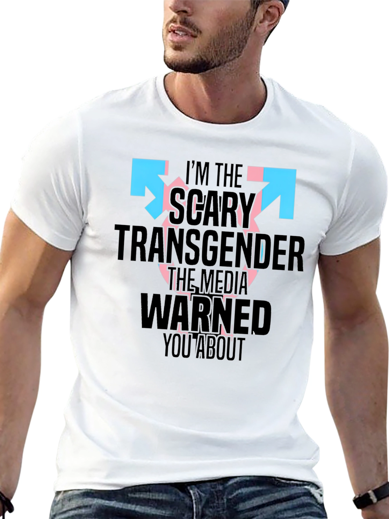 Scary Transgender Tee - Bold Statement Shirt