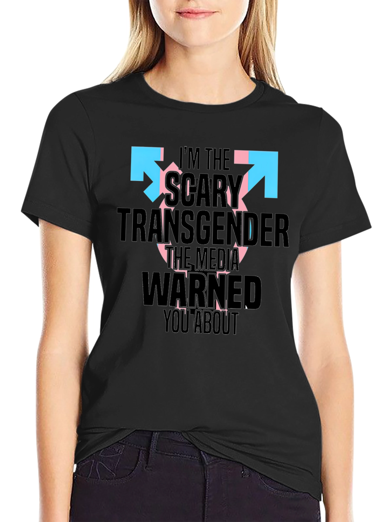 Scary Transgender Tee - Bold Statement Shirt