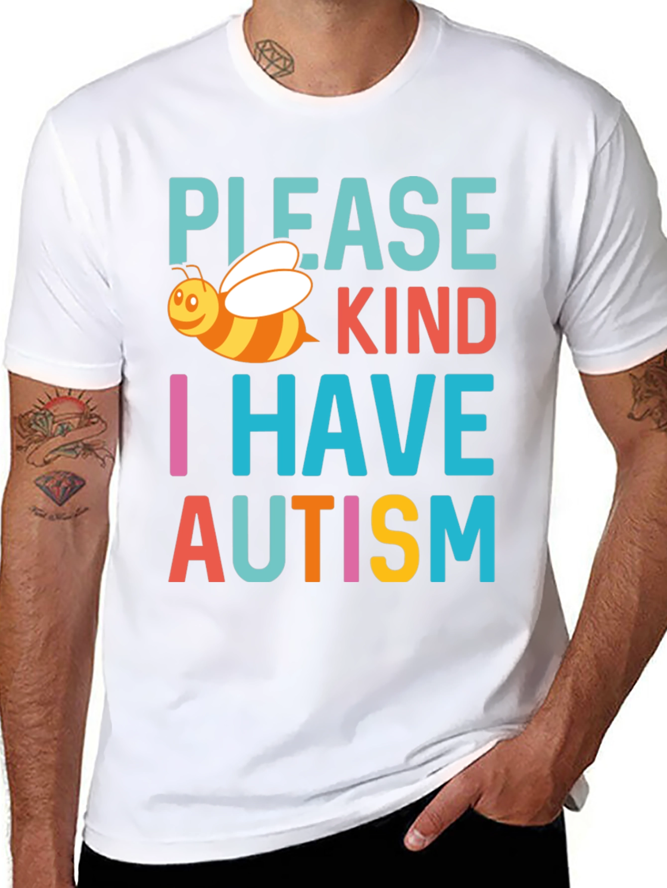 Autism Awareness T-Shirt - Please Be Kind
