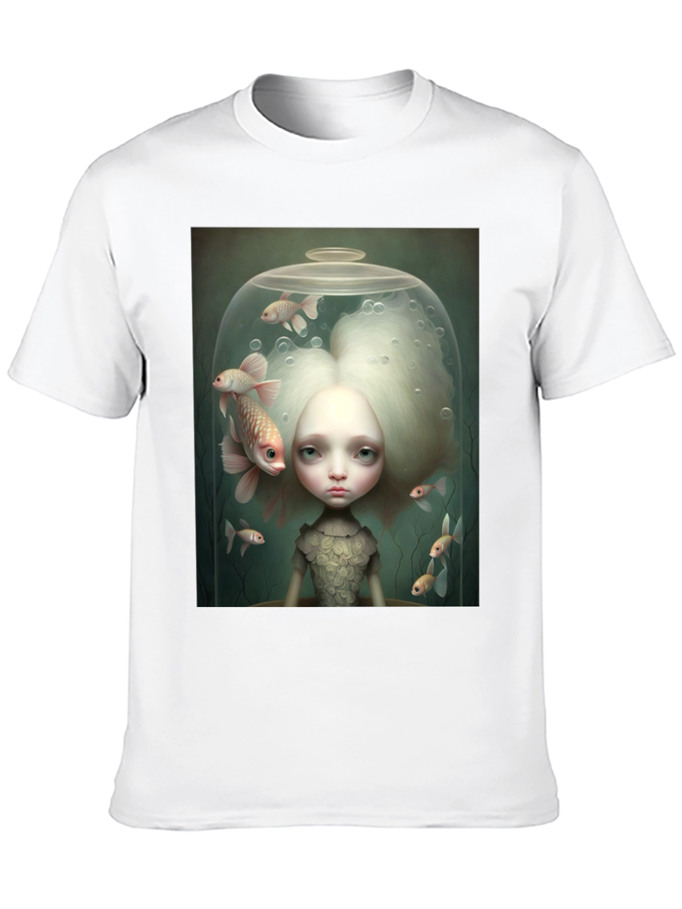 Fishbowl Art Graphic Tee