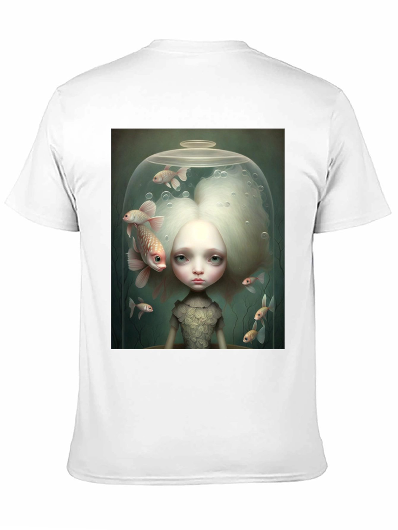 Fishbowl Art Graphic Tee