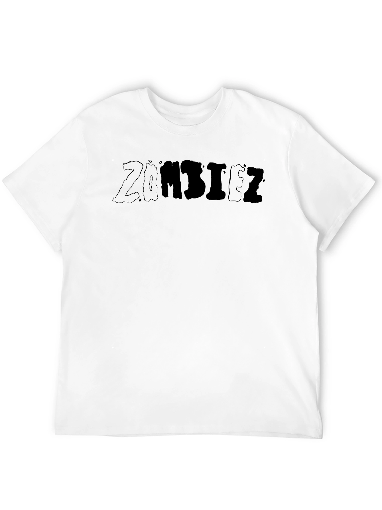 ZOMBIEZ Black Graphic Tee