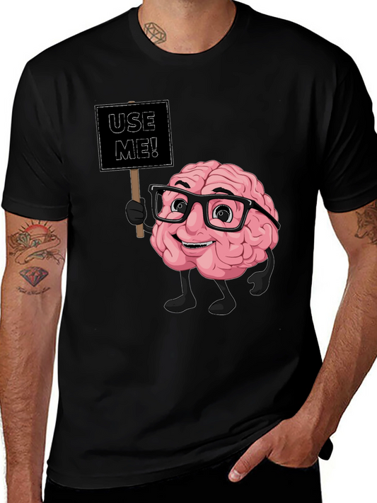 Use Me Brain Graphic T-Shirt