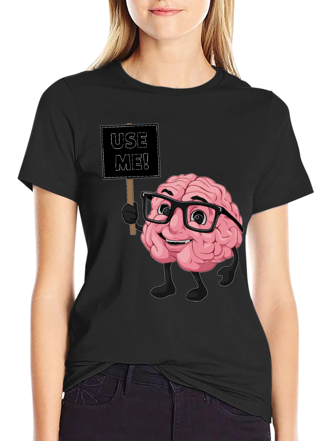 Use Me Brain Graphic T-Shirt