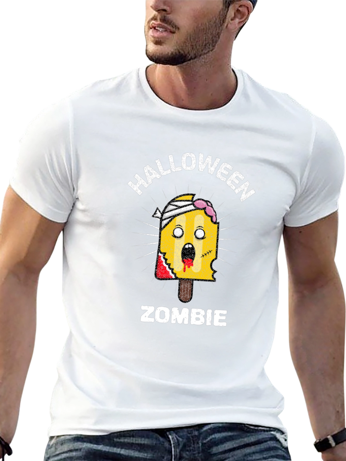 Halloween Zombie Popsicle T-Shirt