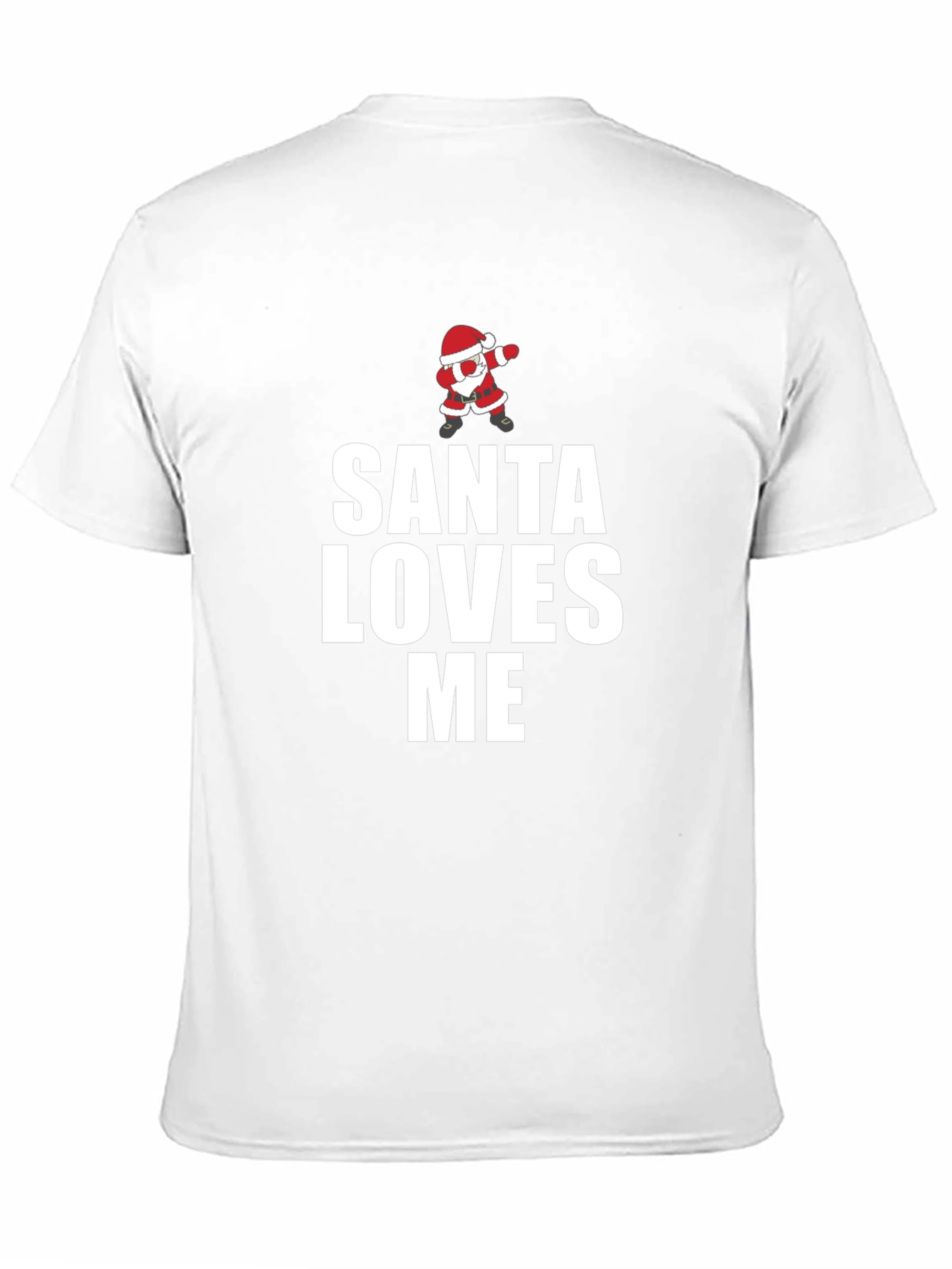 Santa Loves Me Graphic T-Shirt