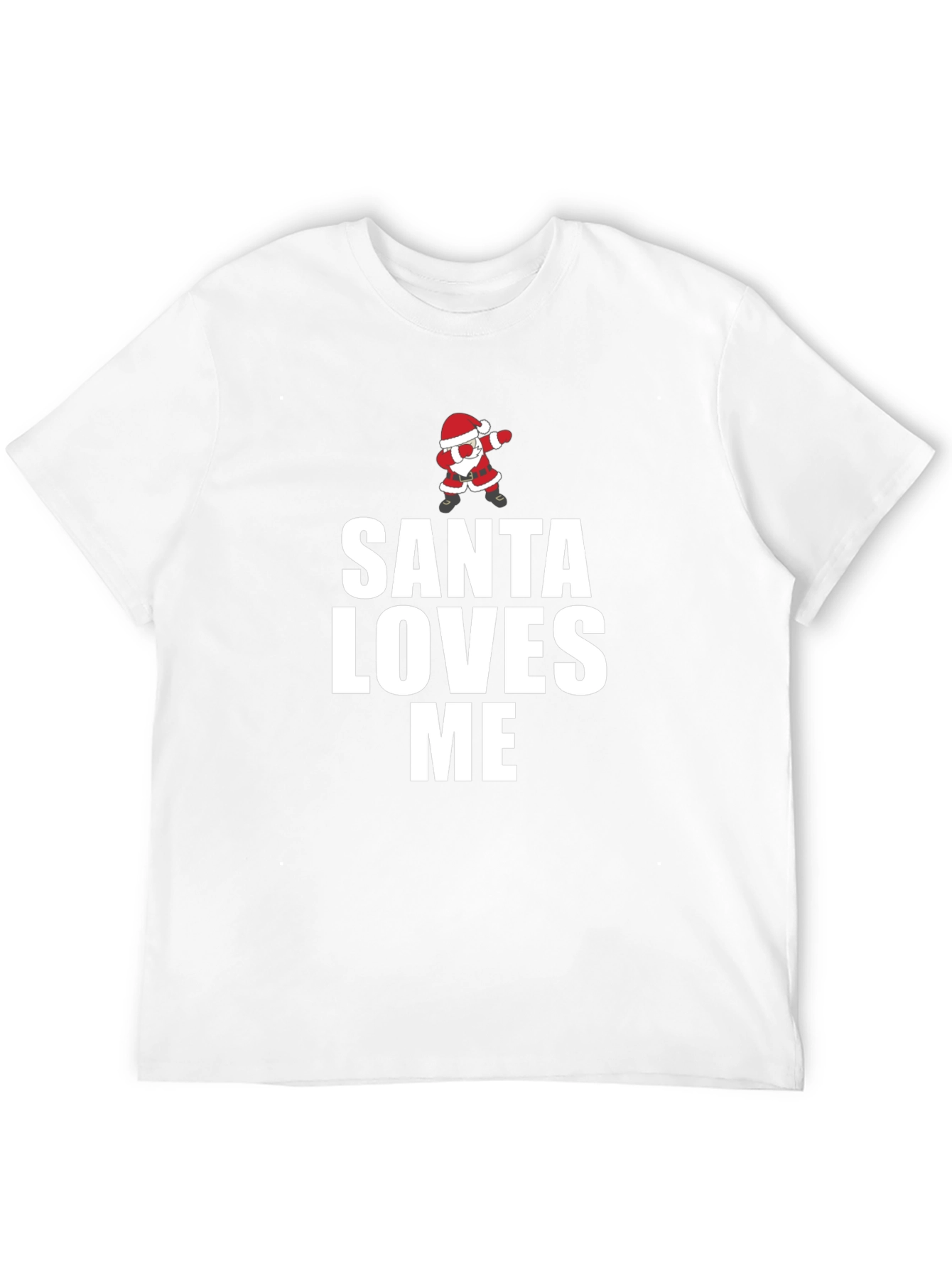 Santa Loves Me Graphic T-Shirt