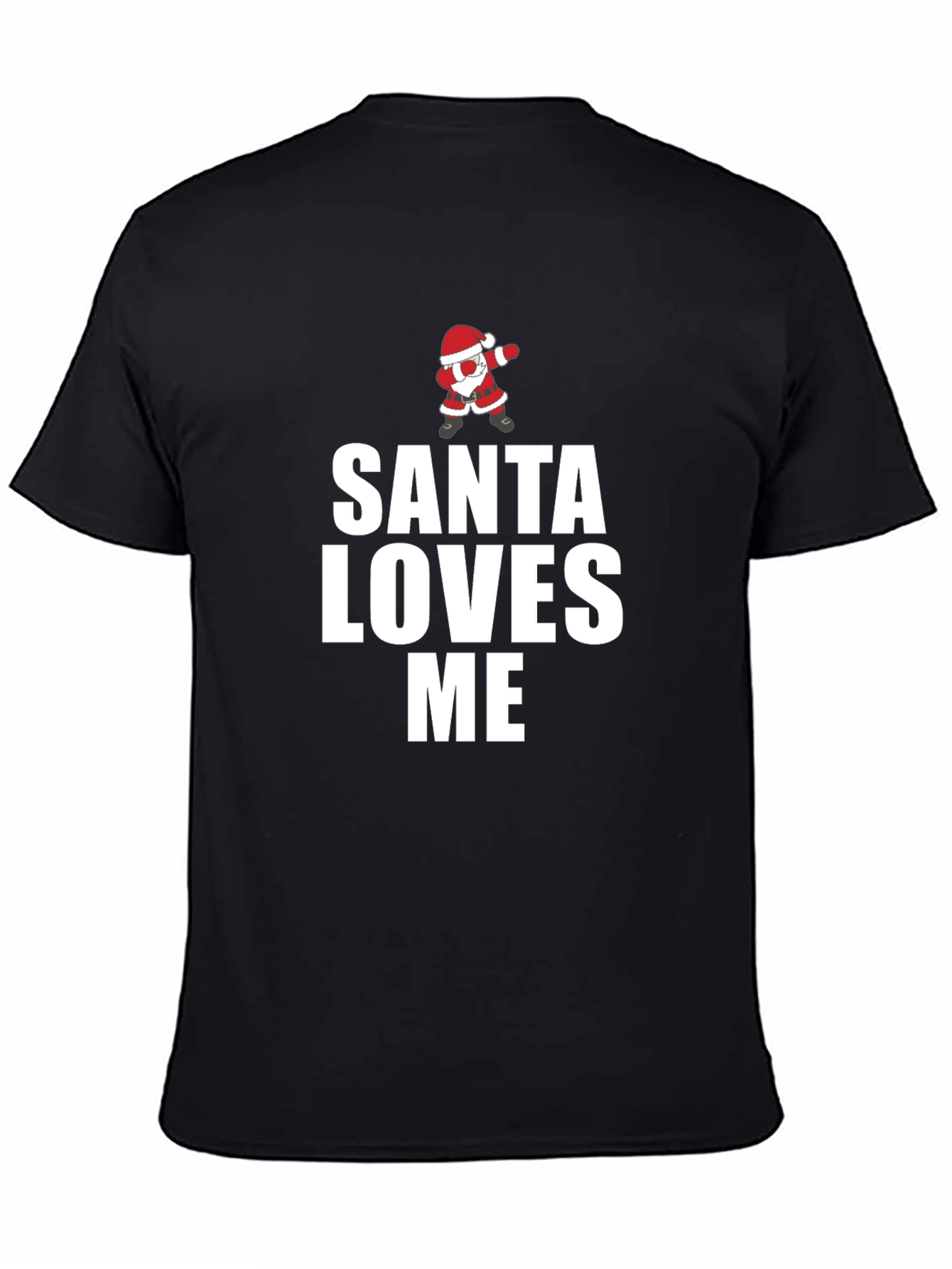 Santa Loves Me Graphic T-Shirt