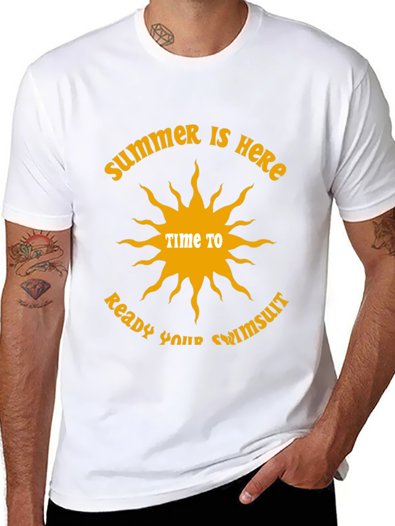 Summer is Here T-Shirt - Ready Your Swimsuit