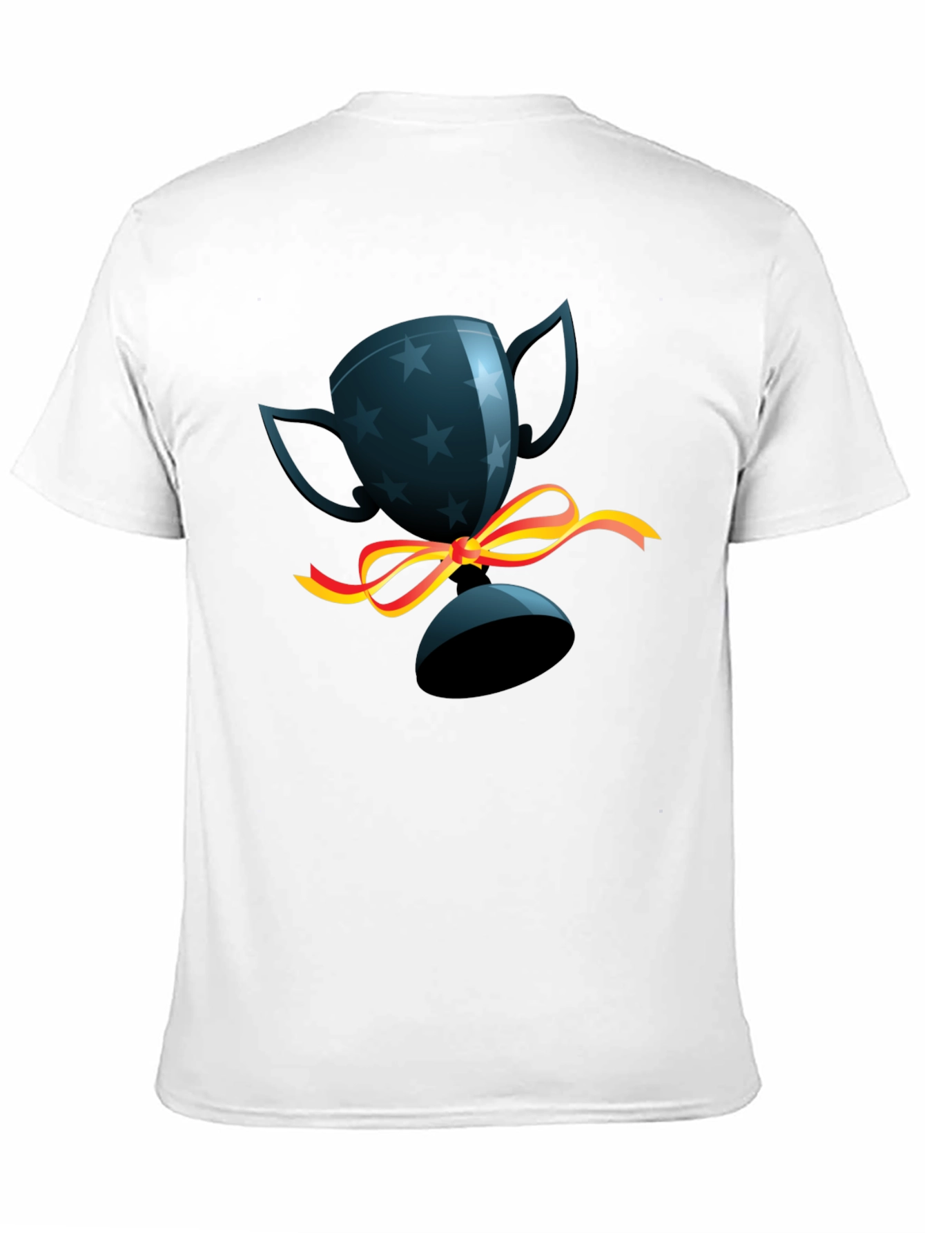 Black Trophy Graphic Tee - Mens Casual Shirt