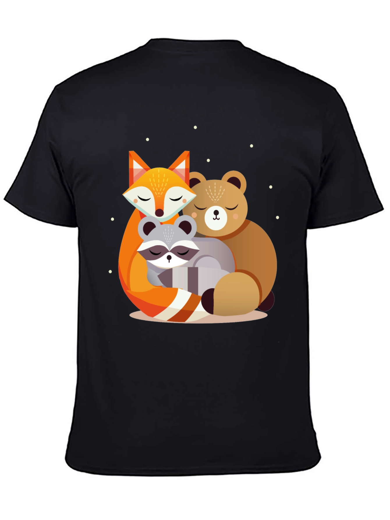 Cute Forest Friends Graphic Tee