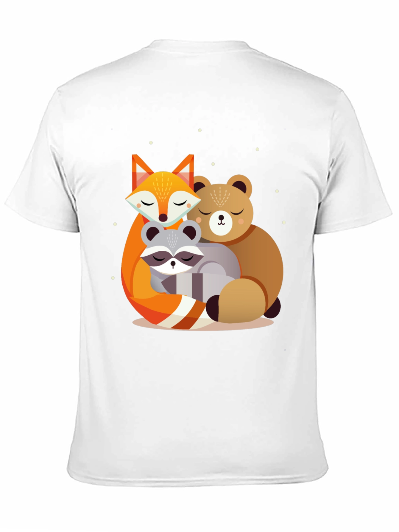 Cute Forest Friends Graphic Tee