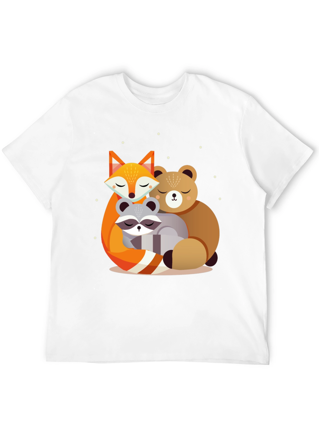 Cute Forest Friends Graphic Tee