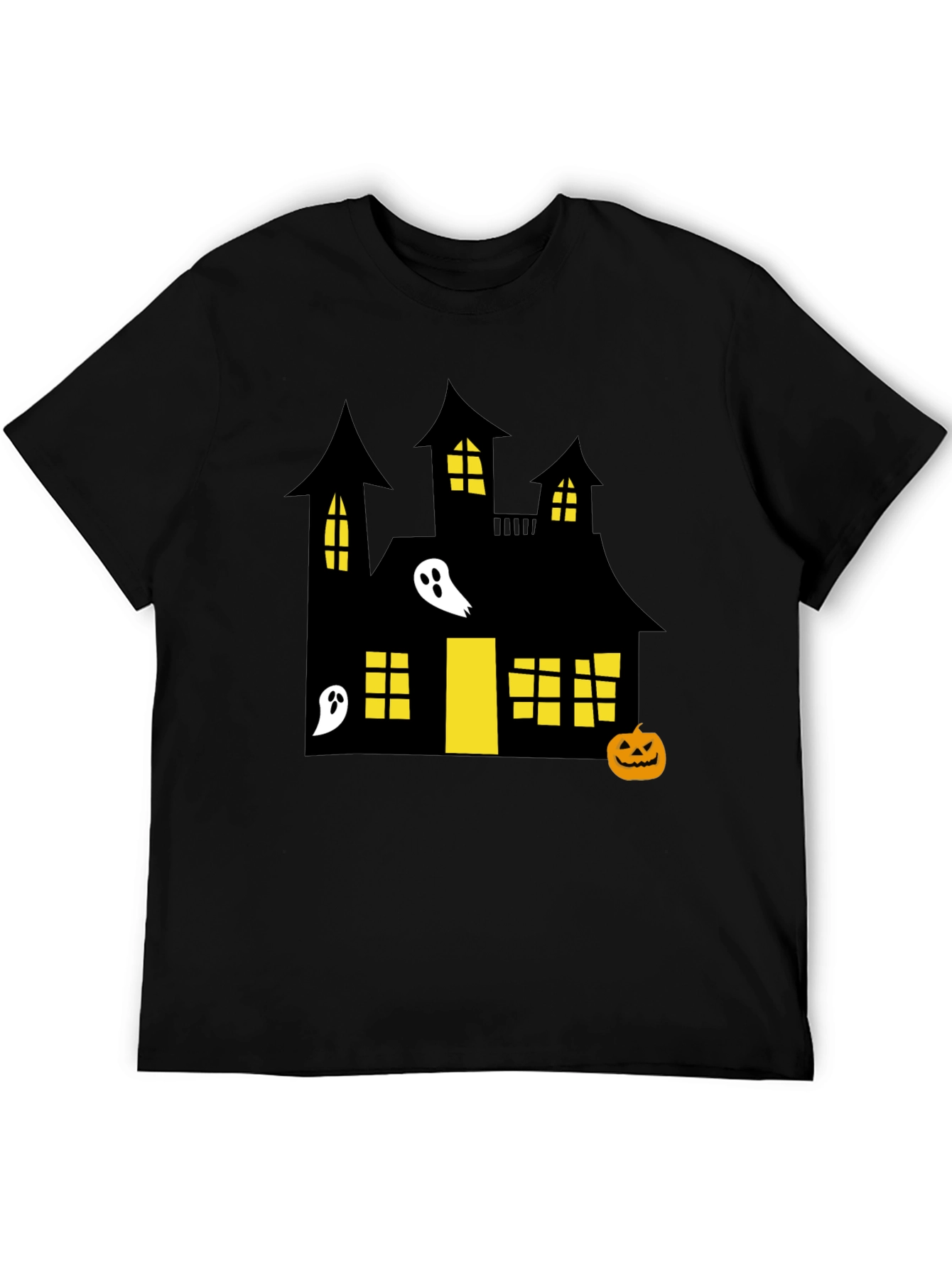 Spooky Halloween Haunted House T-Shirt