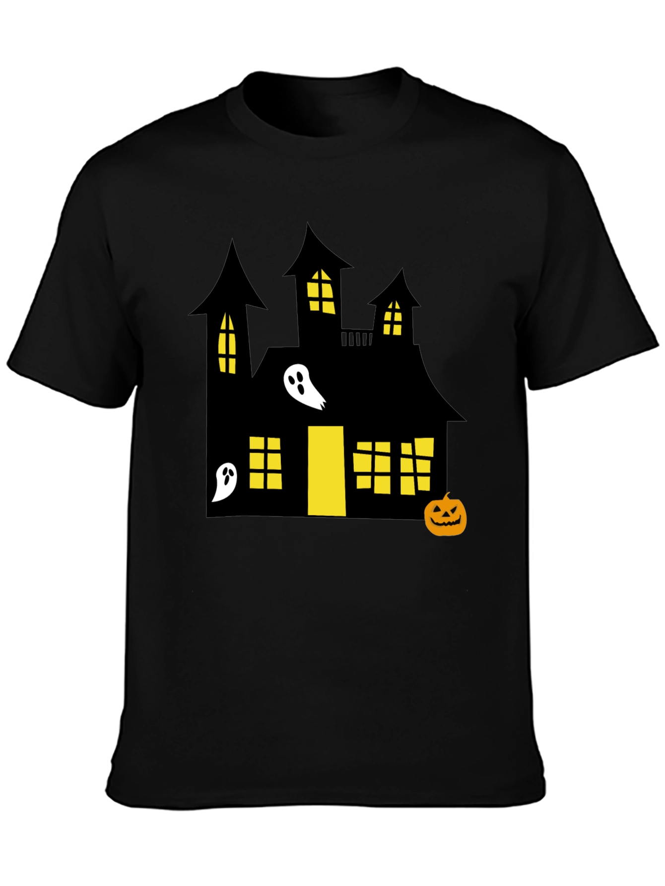 Spooky Halloween Haunted House T-Shirt