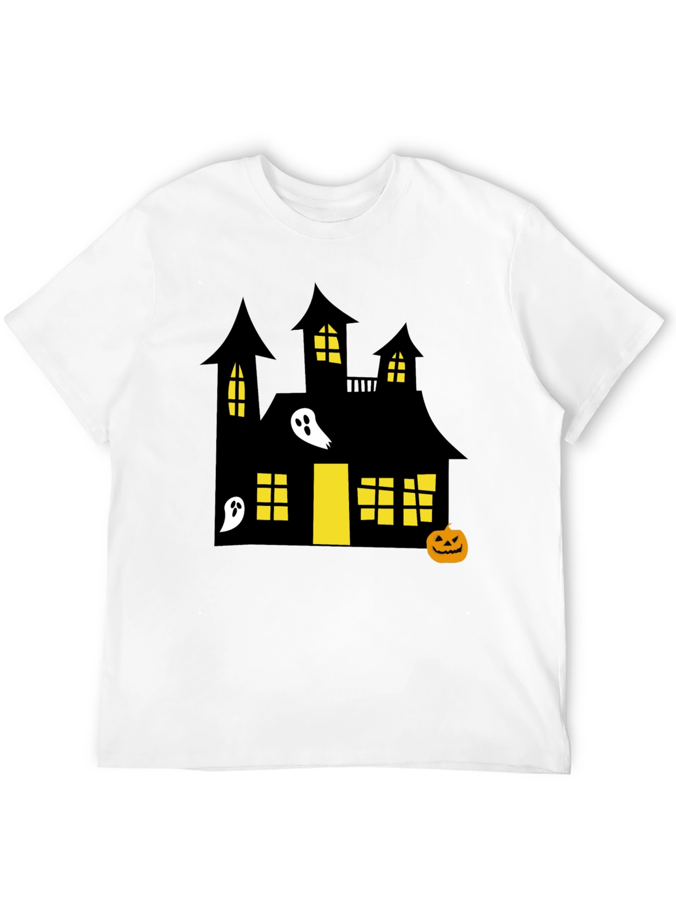Spooky Halloween Haunted House T-Shirt