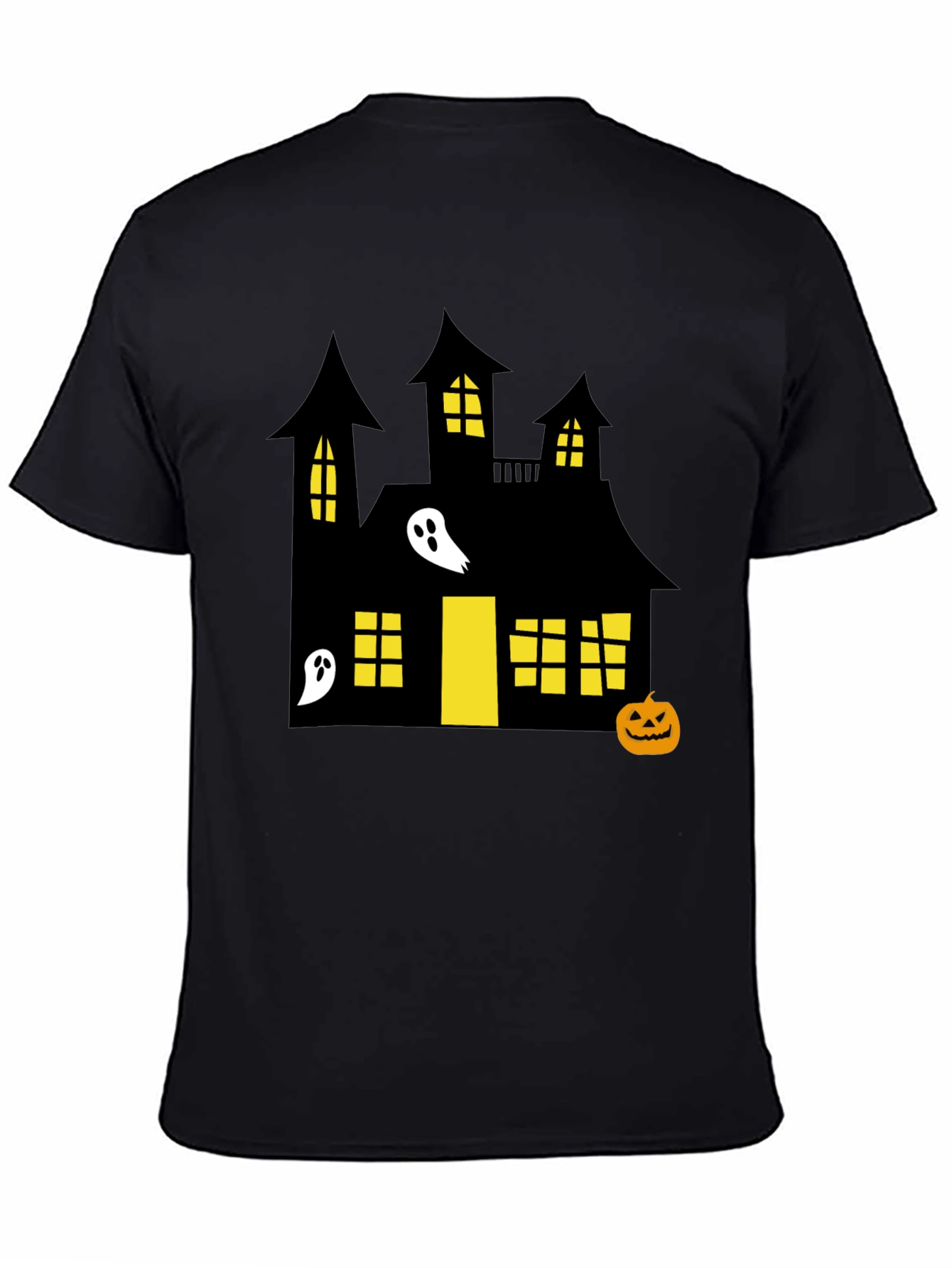 Spooky Halloween Haunted House T-Shirt