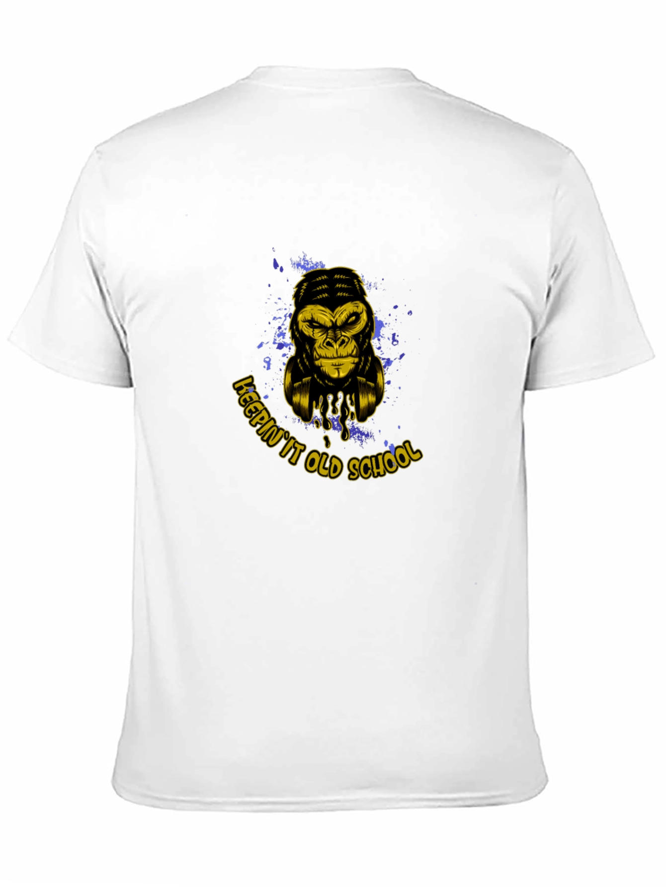 Keepin It Old School Gorilla Graphic T-Shirt