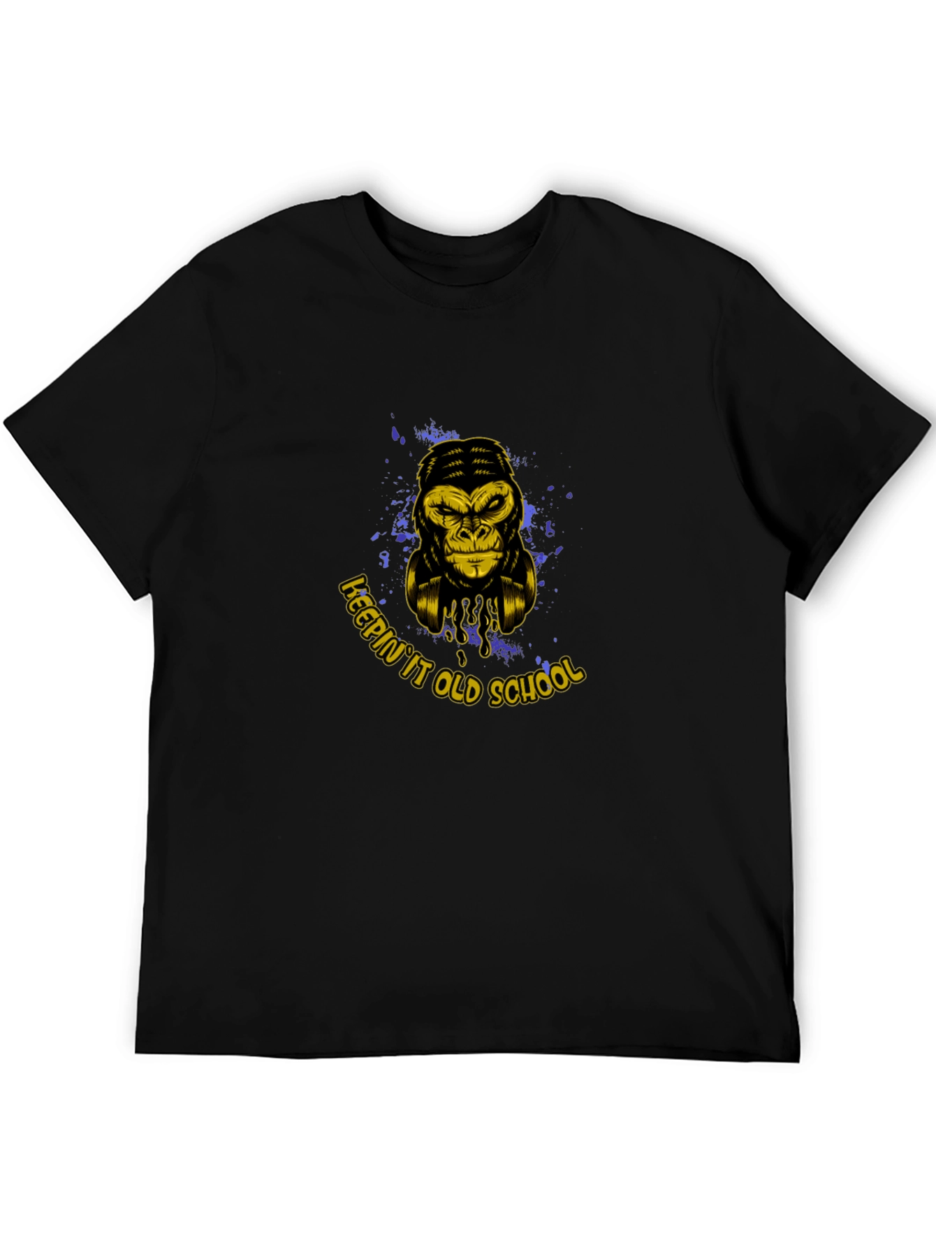 Keepin It Old School Gorilla Graphic T-Shirt