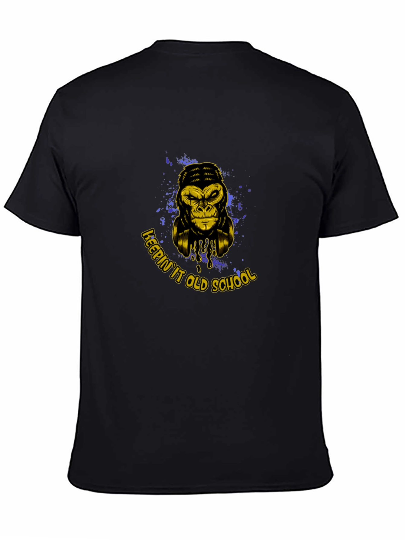Keepin It Old School Gorilla Graphic T-Shirt