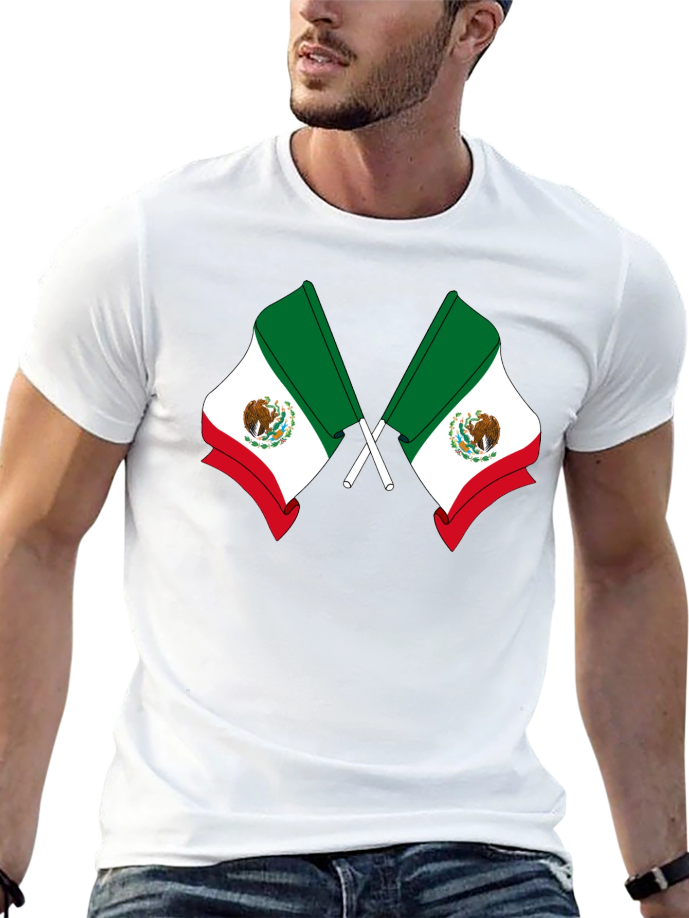 Mexican Flag T-Shirt - Viva Mexico!