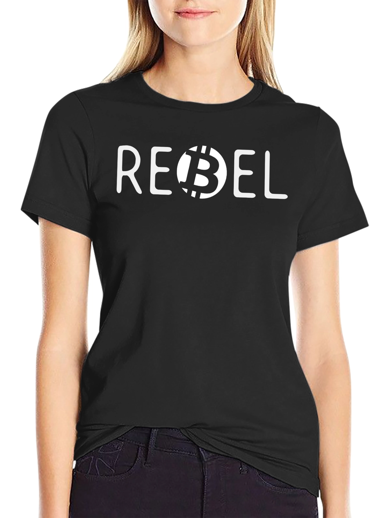 Bitcoin Rebel Black T-Shirt