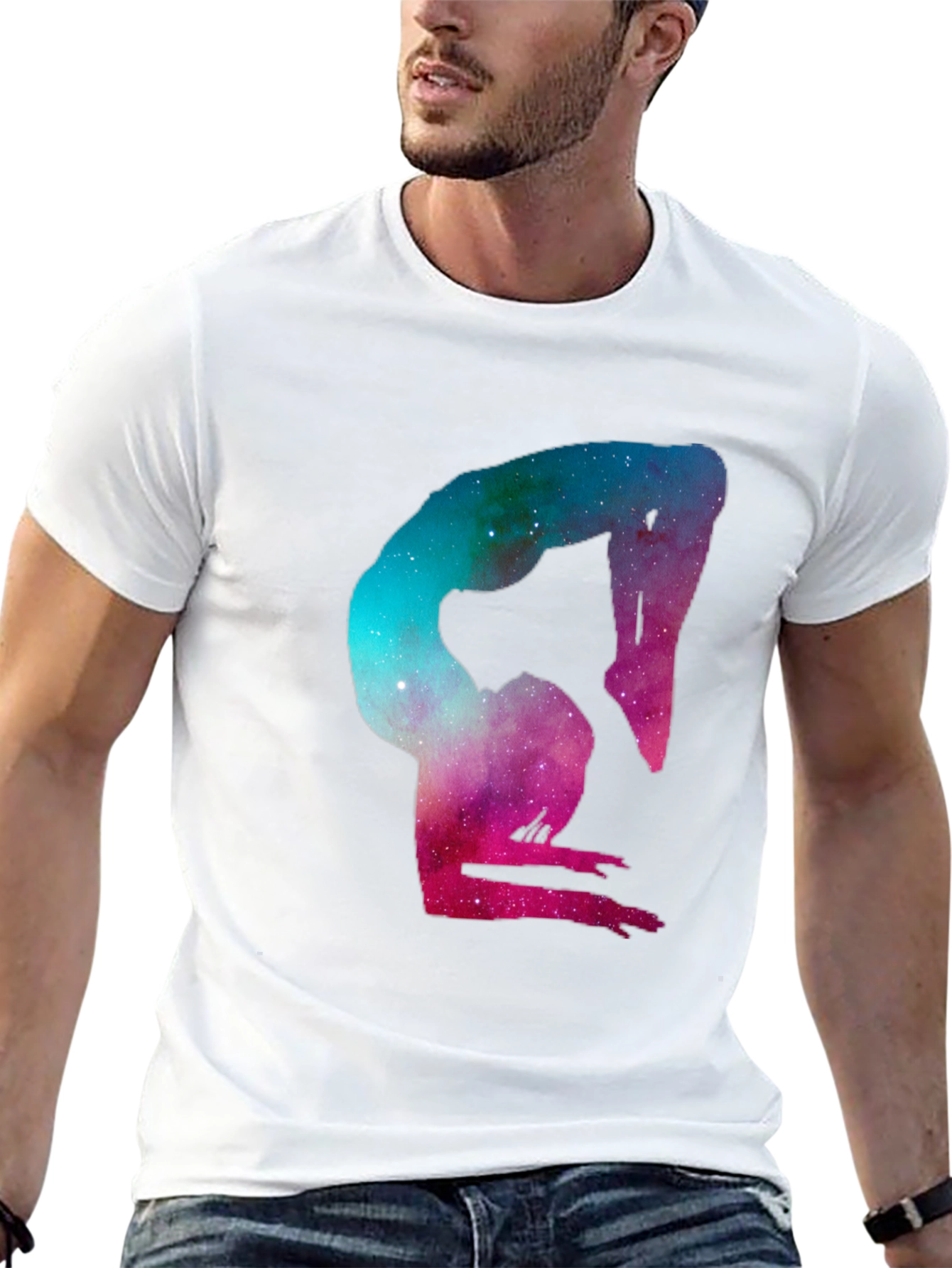 Cosmic Gymnast Black T-Shirt