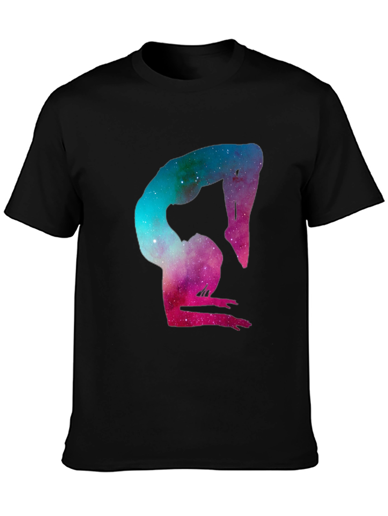 Cosmic Gymnast Black T-Shirt