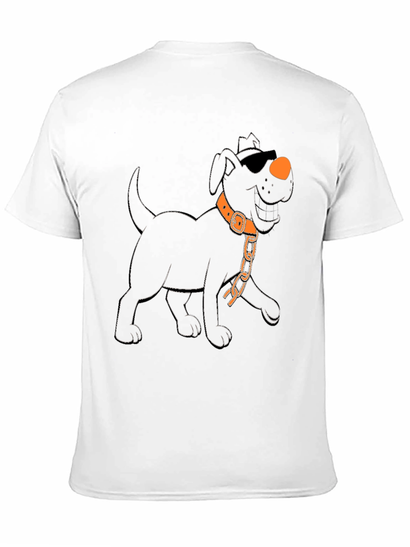 Cool Dog Graphic Tee - Black Cotton T-Shirt