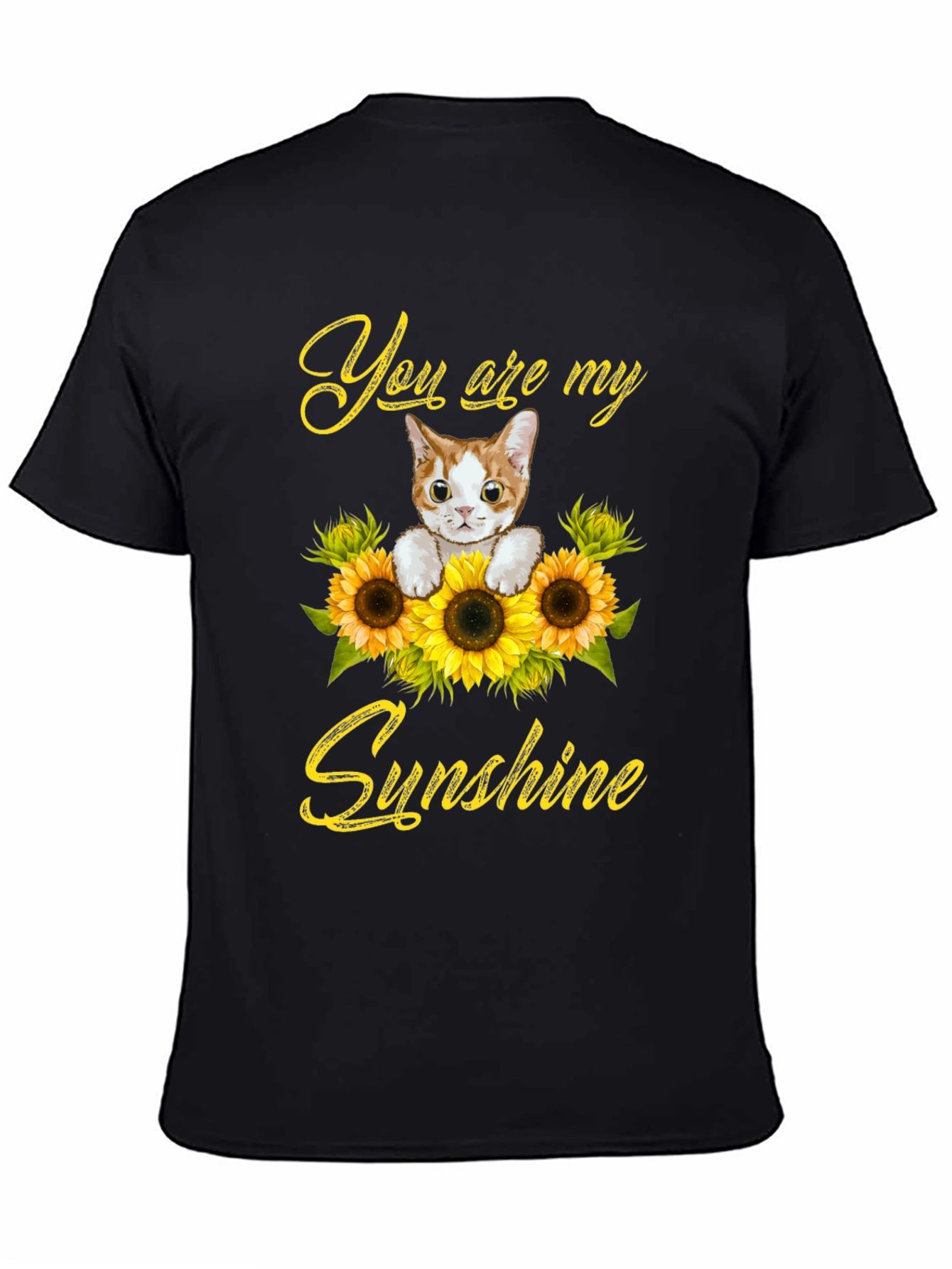 You Are My Sunshine Cat Graphic Tee