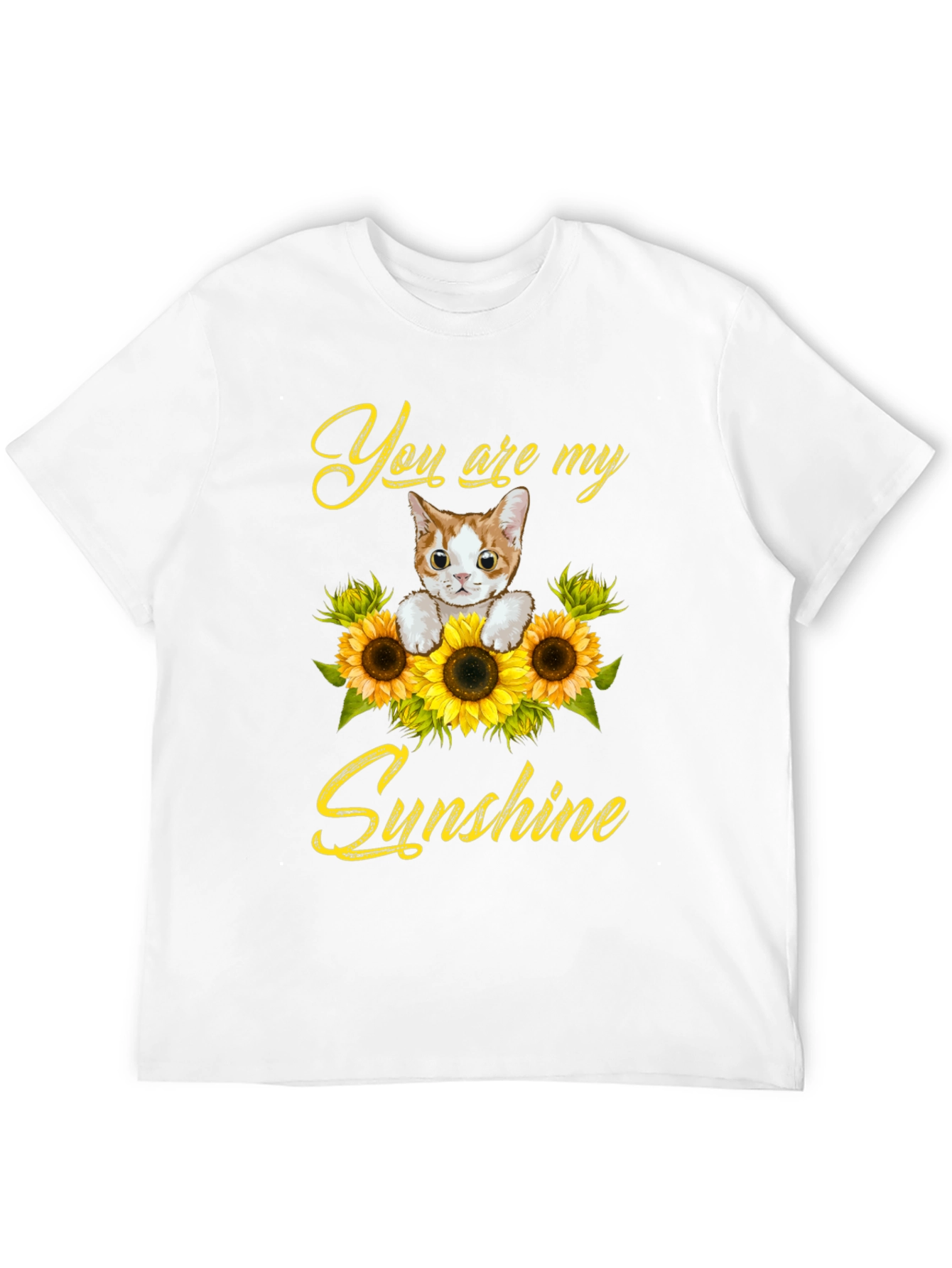 You Are My Sunshine Cat Graphic Tee