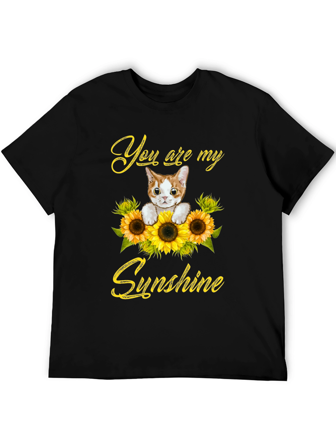 You Are My Sunshine Cat Graphic Tee