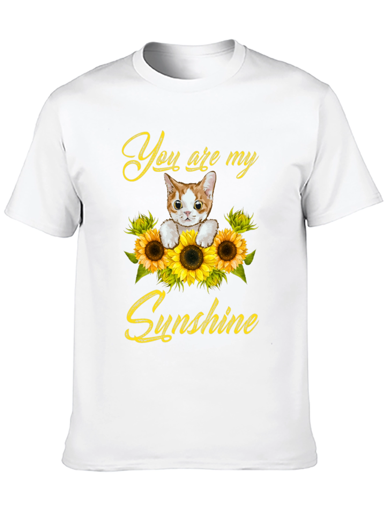 You Are My Sunshine Cat Graphic Tee