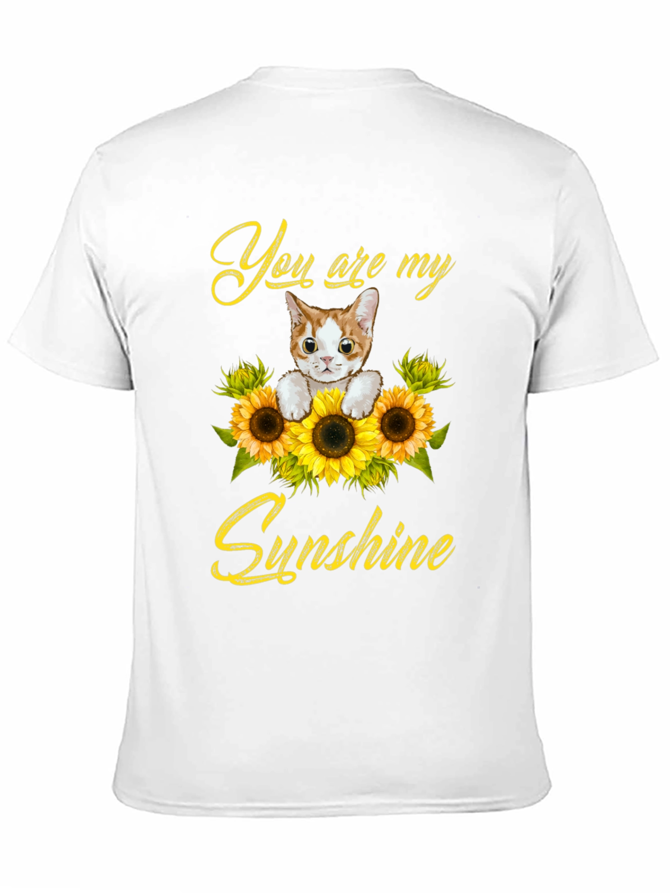 You Are My Sunshine Cat Graphic Tee