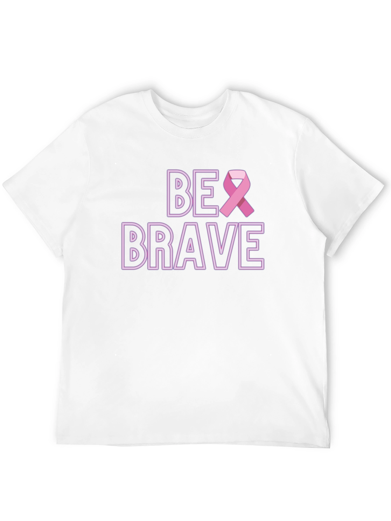 Be Brave Cancer Awareness T-Shirt