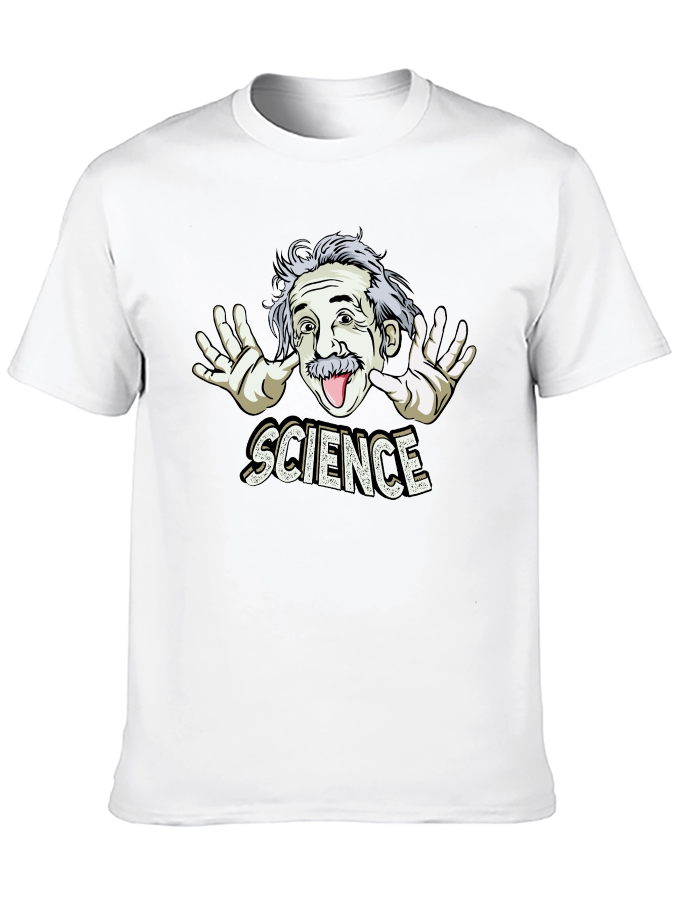 Science Einstein Graphic Tee