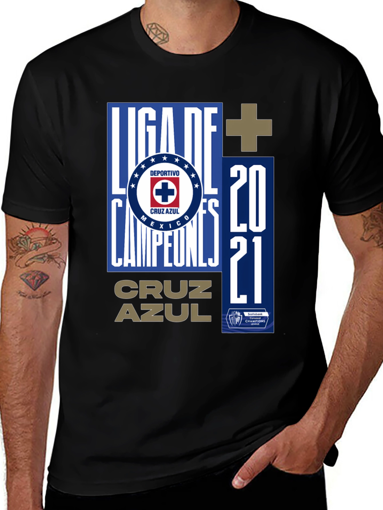 Cruz Azul Liga De Campeones 2021 T-Shirt