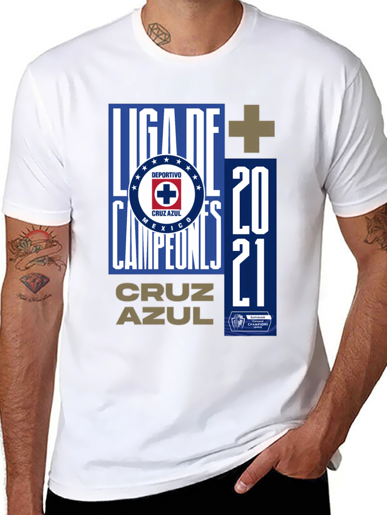Cruz Azul Liga De Campeones 2021 T-Shirt