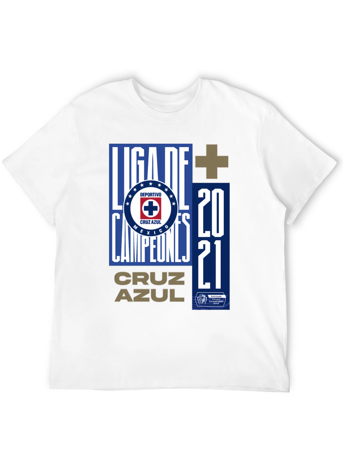 Cruz Azul Liga De Campeones 2021 T-Shirt