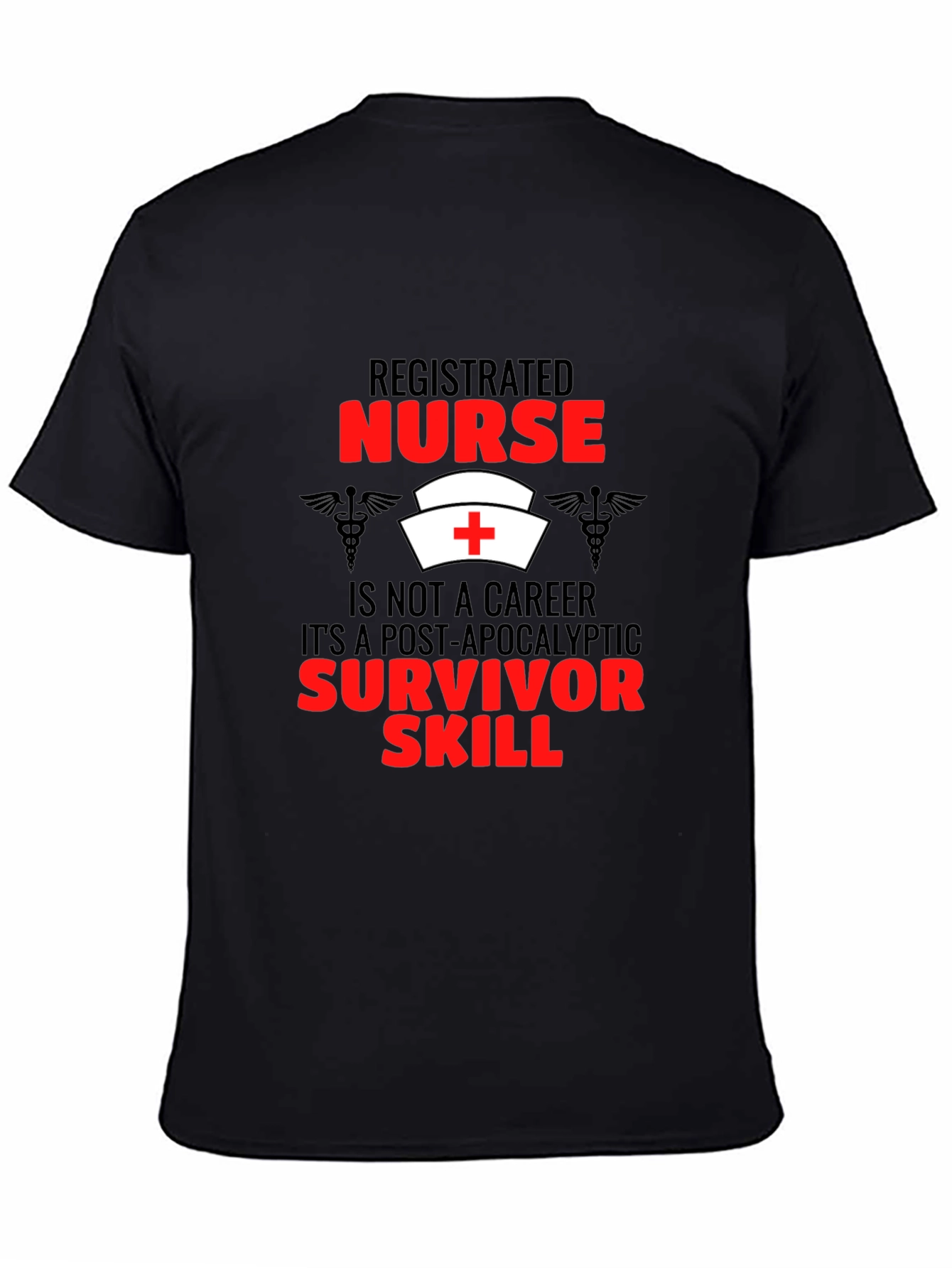 Registered Nurse Survivor Skill Graphic T-Shirt