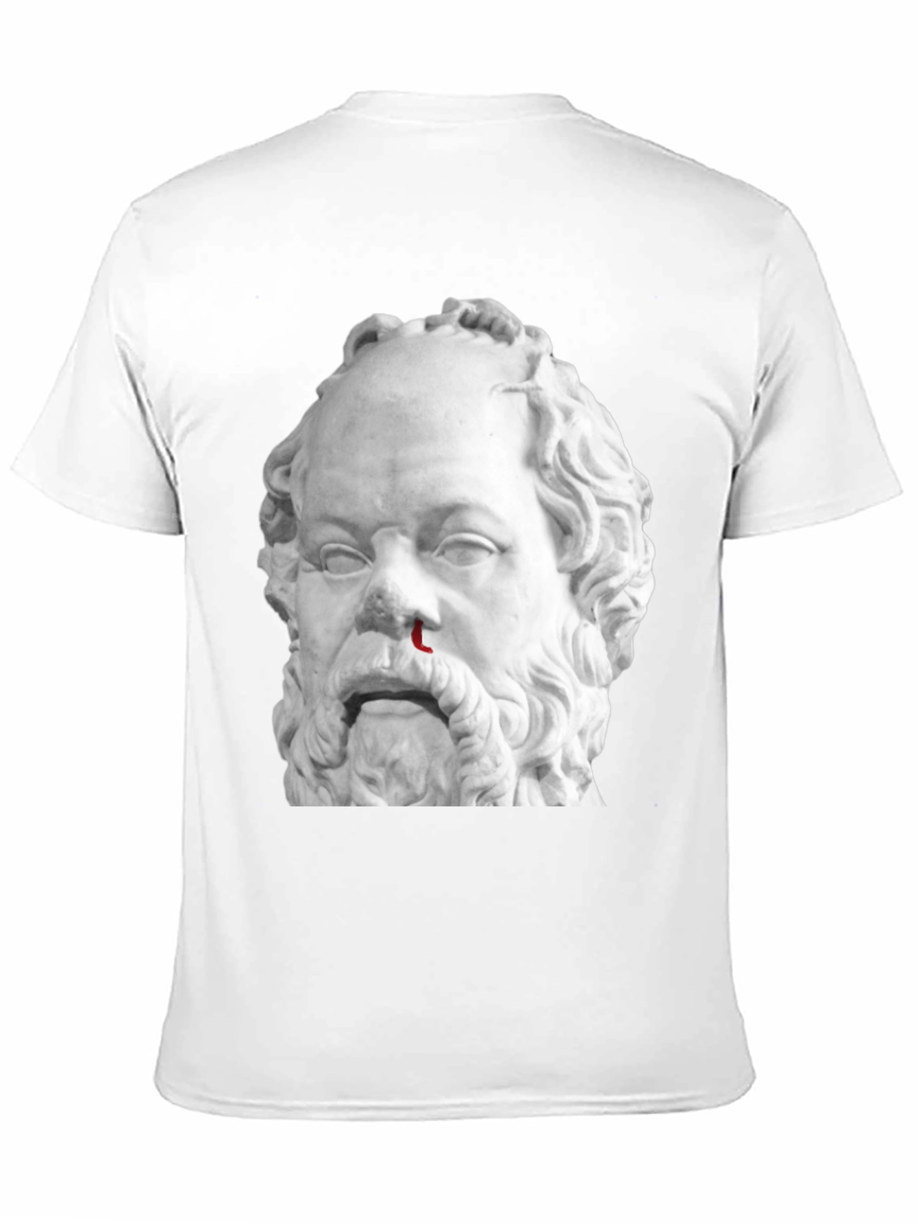 Bloody Nose Socrates Graphic Tee - Black