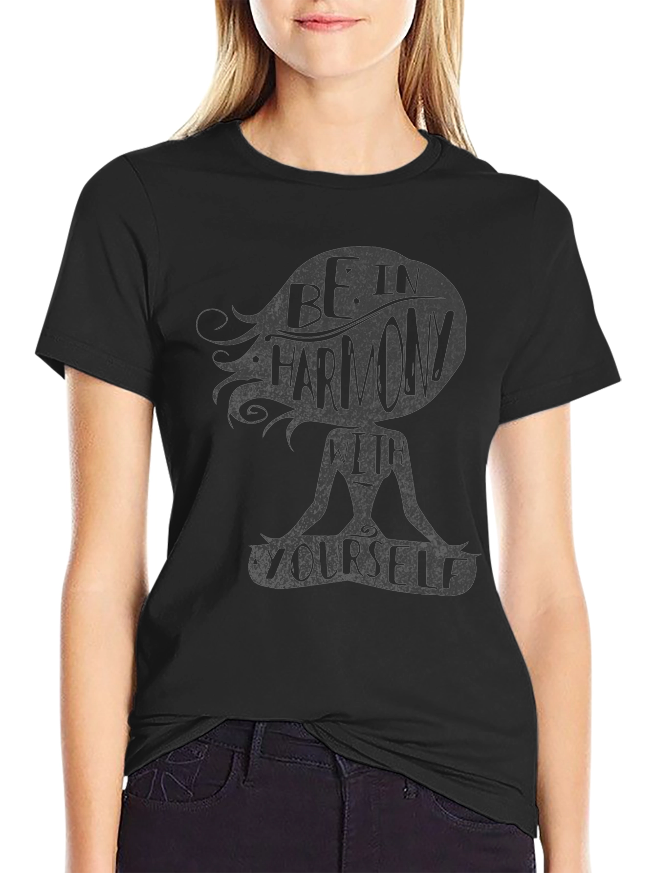 Be In Harmony T-Shirt - Yoga Meditation Tee