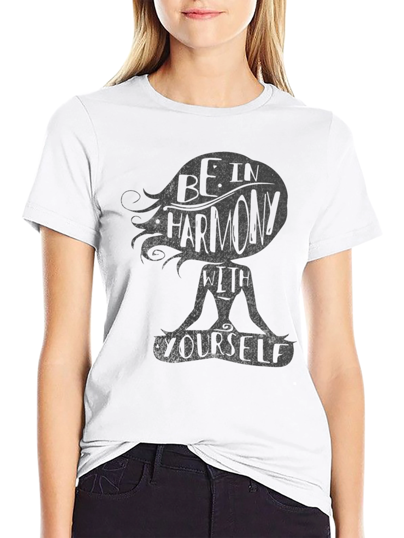 Be In Harmony T-Shirt - Yoga Meditation Tee