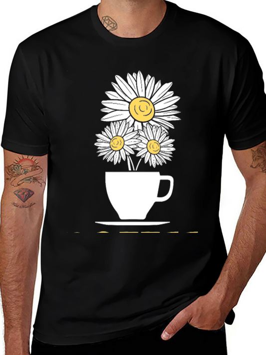 Daisy Tea Cup Graphic Tee