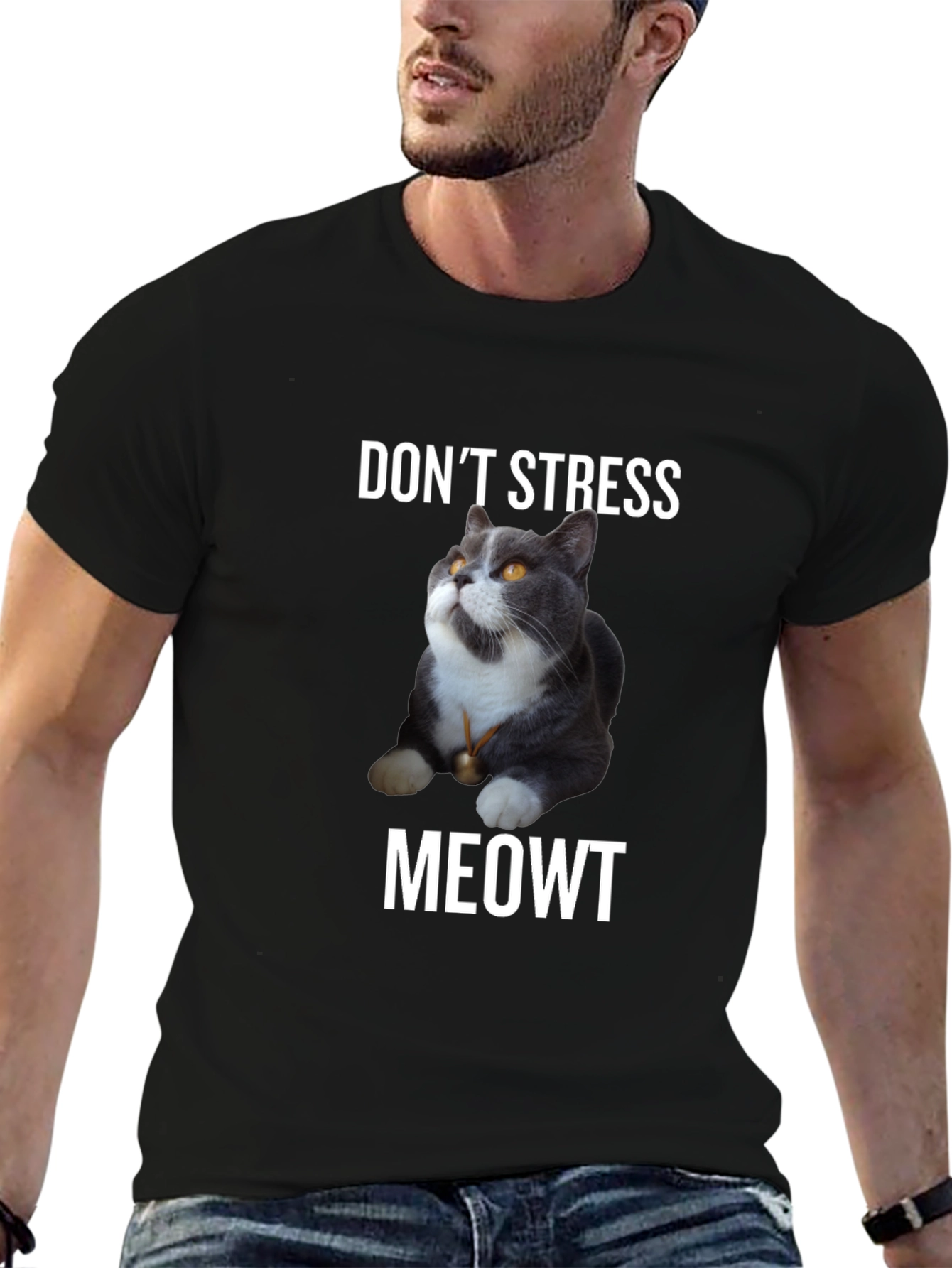 Dont Stress Meowt - Cat T-Shirt