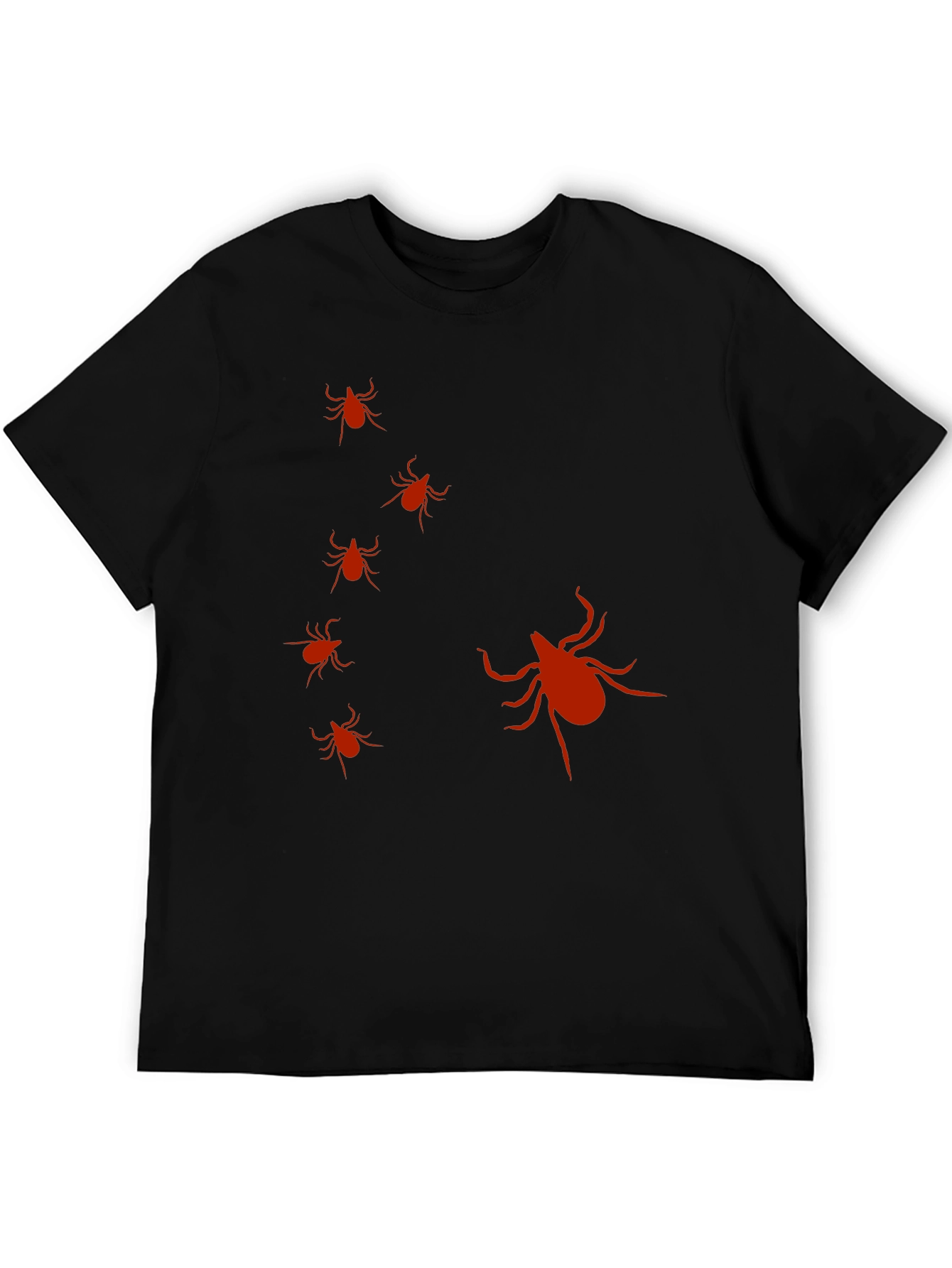 Tick Graphic T-Shirt - Black