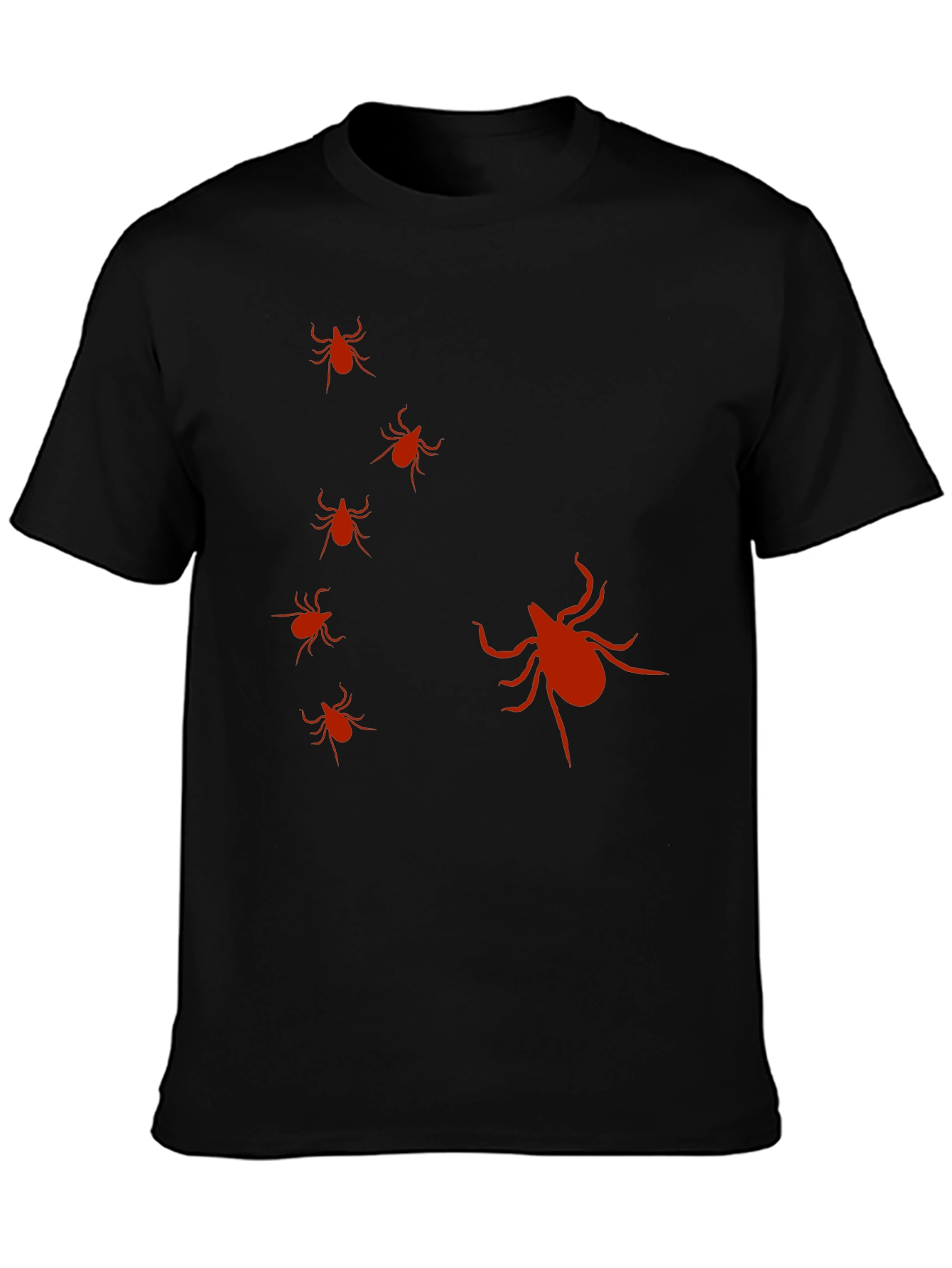 Tick Graphic T-Shirt - Black