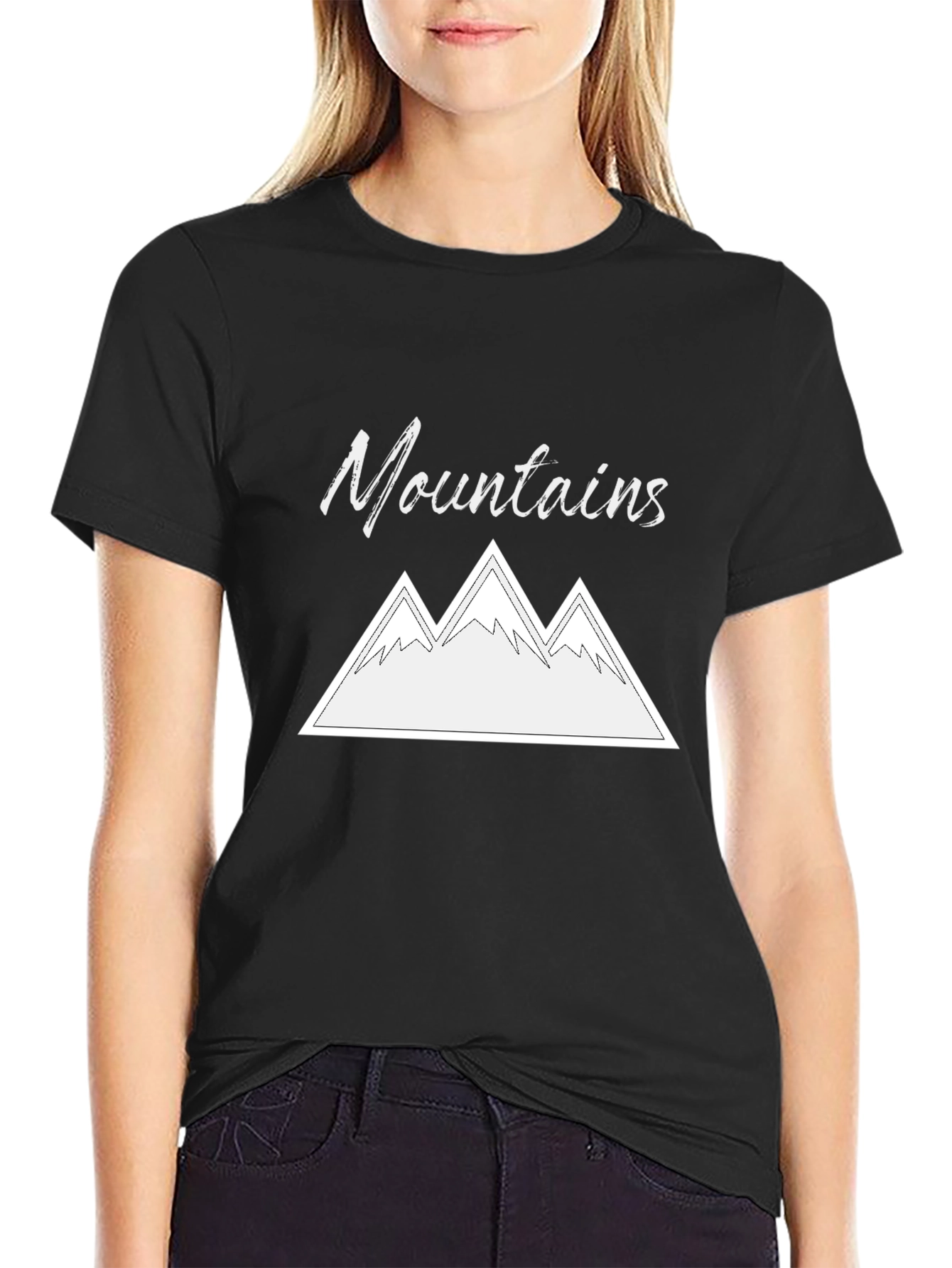 Mountains Graphic T-Shirt